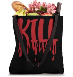 Kiss Marry Kill Girls Group Trio Dripping Blood KILL Costume Tote Bag $13.19 Totes