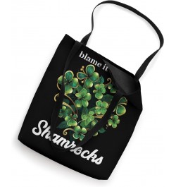 Blame it on the Shamrocks Tote Bag $11.27 Totes