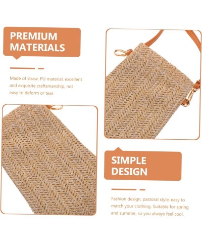 2pcs Coin Purse Straw Purses and Handbags for Women Beach Essentials for Vacation Mini Straw Handbag Woven Purses for Women B...