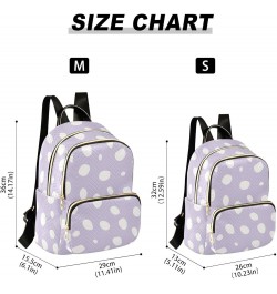 Minimalist Colored Dot Print Pattern Women's Backpack Wallet Casual Small Backpack Fashion Women's Travel Bag School Backpack...