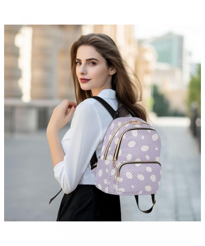 Minimalist Colored Dot Print Pattern Women's Backpack Wallet Casual Small Backpack Fashion Women's Travel Bag School Backpack...