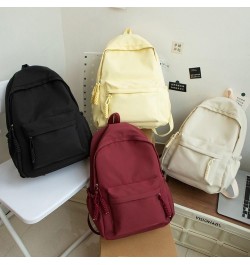 Fashion Backpack Cute Drawstring Stylish Trendy Travel Rucksack Spacious Multiple Compartments (Black) Yellow $16.45 Backpacks