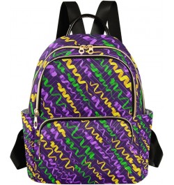 Mardi Gras Women Backpack Brazil Party Travel Bag Compact Daily Bag Small $18.59 Backpacks