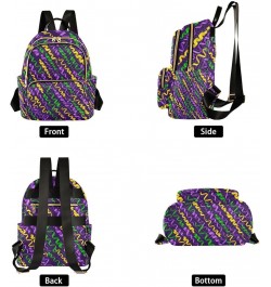 Mardi Gras Women Backpack Brazil Party Travel Bag Compact Daily Bag Small $18.59 Backpacks