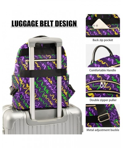 Mardi Gras Women Backpack Brazil Party Travel Bag Compact Daily Bag Small $18.59 Backpacks