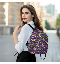 Mardi Gras Women Backpack Brazil Party Travel Bag Compact Daily Bag Small $18.59 Backpacks