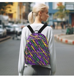 Mardi Gras Women Backpack Brazil Party Travel Bag Compact Daily Bag Small $18.59 Backpacks