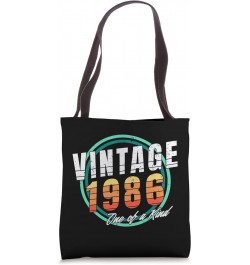 Vintage 1986 Shirt for Men Women 37 Year Old 37th Birthday Tote Bag $11.91 Totes