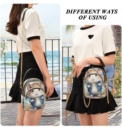 Women Crossbody Sling Bags Travel Mouse Print, Compact Fashion Handbags Purse with Chain Strap Top handle for Evening Party D...