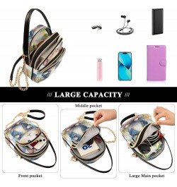 Women Crossbody Sling Bags Travel Mouse Print, Compact Fashion Handbags Purse with Chain Strap Top handle for Evening Party D...