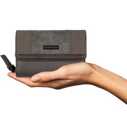 Women's Small Wallet, Gray, One Size Gray $37.26 Wallets