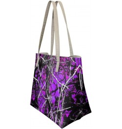 Women's Tote Handbags,Shoulder Bags for Women,Large Leather Purses for Women Purple Camo $25.75 Hobo Bags