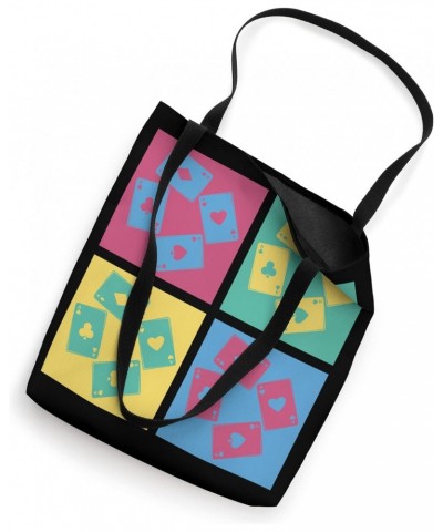 Poker Pop Art Aces Cards - Texas Hold'Em Poker Tote Bag $9.68 Totes