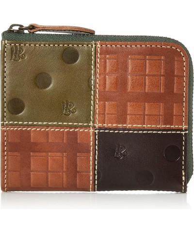 Laugh Rough No. 77005 L-Shaped Zipper Mini Wallet, Genuine Leather, Italian Leather, Coin Purse, Vegetable Tannin, Nadaya Gre...