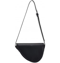 Women Classic Saddle Shoulder Bag Clutch Purse Underarm Handbag PU Leather Crossbody Bag Trendy Small Purse, Black Black $25....