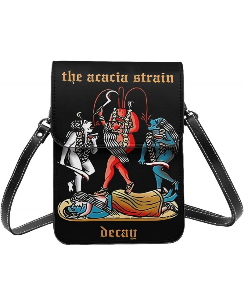 The Acacia Strain Small Cell Phone Purse Female Fashion Small Mini Shoulder Bag Crossbody Bags $15.70 Shoulder Bags