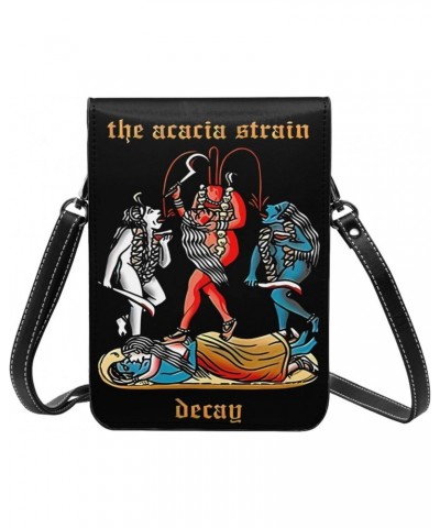 The Acacia Strain Small Cell Phone Purse Female Fashion Small Mini Shoulder Bag Crossbody Bags $15.70 Shoulder Bags