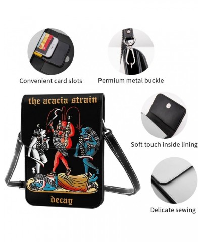 The Acacia Strain Small Cell Phone Purse Female Fashion Small Mini Shoulder Bag Crossbody Bags $15.70 Shoulder Bags