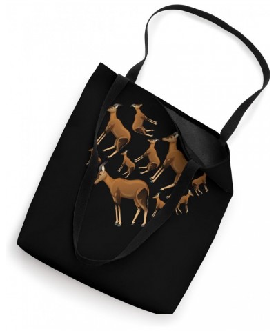 Heart Antelope Tote Bag $15.29 Totes