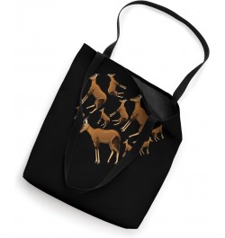 Heart Antelope Tote Bag $15.29 Totes