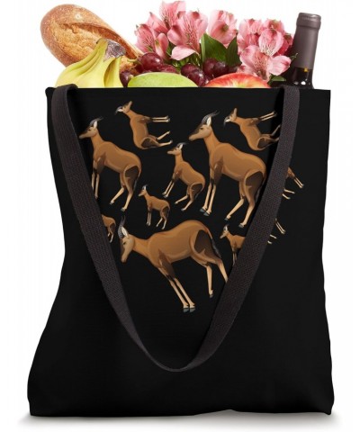 Heart Antelope Tote Bag $15.29 Totes