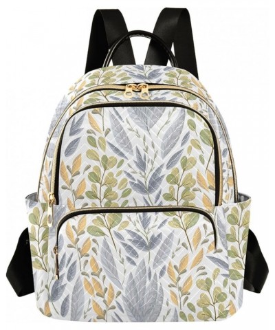 Marine Plants Leaves and Seaweed Casual Fashion Polyester Travel Rucksack Shoulder Bag Color Small $21.82 Backpacks