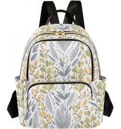 Marine Plants Leaves and Seaweed Casual Fashion Polyester Travel Rucksack Shoulder Bag Color Small $21.82 Backpacks