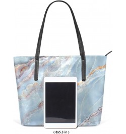 Tote Bag For Women Large Work Tote Bags，Marble Design，Women's PU Leather Fashion Shopper Bag Handbags Casual Bag $23.04 Totes