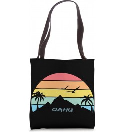 Oahu Palms Island South Seas Sun Hawaii Waikiki Souvenir Tote Bag $9.33 Totes