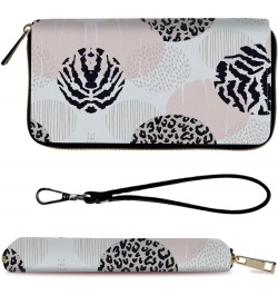 Wristlet Wallet for Women Teen Girls RFID Blocking Credit Card Holder with Removable Wristlet, Leather Phone Wallet Clutch La...