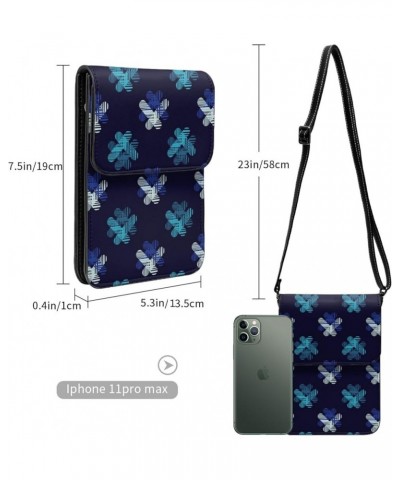 Womens Crossbody Bags Cute Cats Pattern Phone Bag Wallet Purses Adjustable Strap Abstract Geometric Pattern (1) $20.10 Crossb...