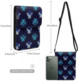 Womens Crossbody Bags Cute Cats Pattern Phone Bag Wallet Purses Adjustable Strap Abstract Geometric Pattern (1) $20.10 Crossb...