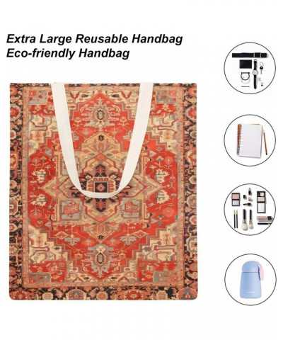 Vintage Antique Oriental Turkish Persian CanvasTote Bag for Women Girl Canvas Shoulder Handbags Cute Large Purse $10.12 Totes