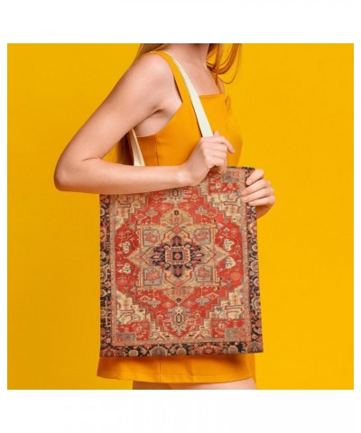 Vintage Antique Oriental Turkish Persian CanvasTote Bag for Women Girl Canvas Shoulder Handbags Cute Large Purse $10.12 Totes