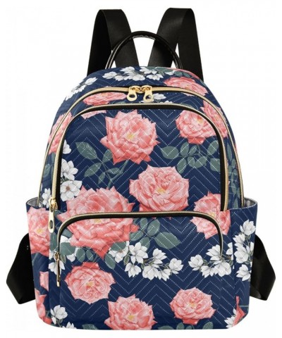 Magnolia Flower Backpack Purse for Women Fashion Ladies Shoulder Bags Travel Bag with Double Zipper Weekend Bag,S Medium $13....