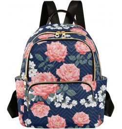 Magnolia Flower Backpack Purse for Women Fashion Ladies Shoulder Bags Travel Bag with Double Zipper Weekend Bag,S Medium $13....