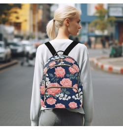 Magnolia Flower Backpack Purse for Women Fashion Ladies Shoulder Bags Travel Bag with Double Zipper Weekend Bag,S Medium $13....