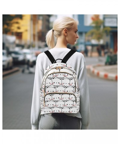 Small Backpack for Women Travel Bag Cute Kitten Cat Daypack Purse Fashion Shoulder Bag Rucksack Medium A318 $10.40 Backpacks