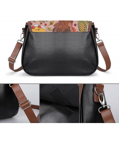 Leather Hobo Bags Women's Crossbody Shoulder Bag Classic City Top Handle Satchels Geometric Graffiti Color13 $25.46 Hobo Bags