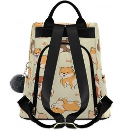 Vintage Flamingo Women Anti-theft Backpack Lightweight Daypack Cute Dogs $17.63 Backpacks