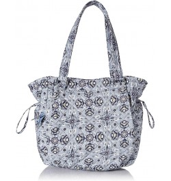 Women's Cotton Glenna Satchel Purse Plaza Tile - Recycled Cotton $24.60 Satchels