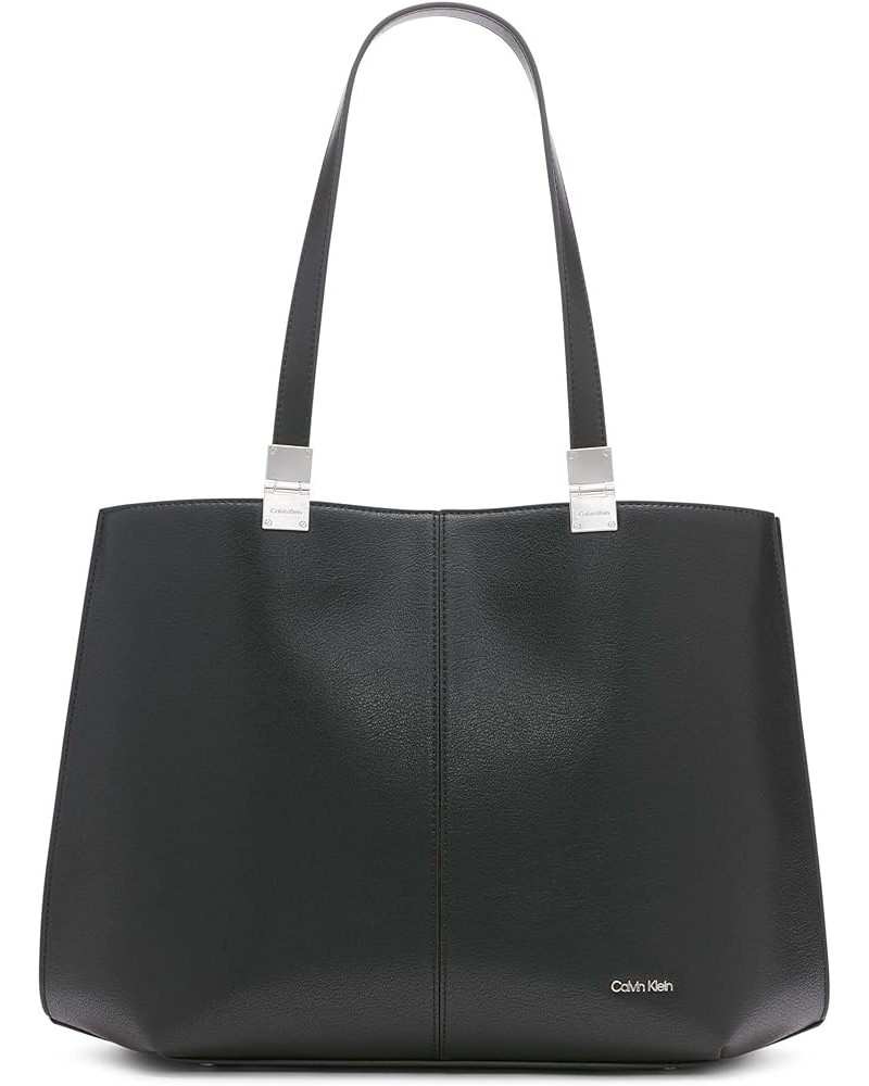 Granite Geometric Tote Black/Silver $52.26 Totes