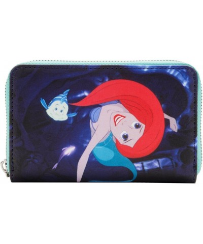 Disney The Little Mermaid Princess Scenes Series Zip Around Wallet The Little Mermaid One Size $13.13 Wallets