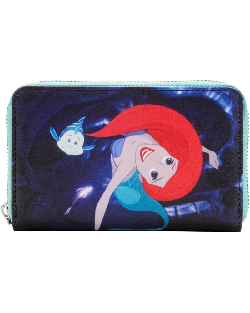 Disney The Little Mermaid Princess Scenes Series Zip Around Wallet The Little Mermaid One Size $13.13 Wallets