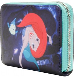 Disney The Little Mermaid Princess Scenes Series Zip Around Wallet The Little Mermaid One Size $13.13 Wallets