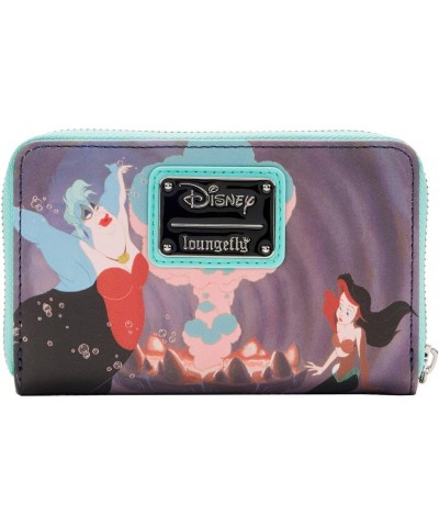 Disney The Little Mermaid Princess Scenes Series Zip Around Wallet The Little Mermaid One Size $13.13 Wallets