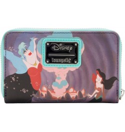 Disney The Little Mermaid Princess Scenes Series Zip Around Wallet The Little Mermaid One Size $13.13 Wallets