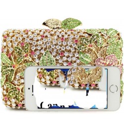 Women's Handbags Formal Dinner Handbags Women Wedding Bridal Crystal Floral Evening Bags Diamond Flower Clutch Purse $110.63 ...