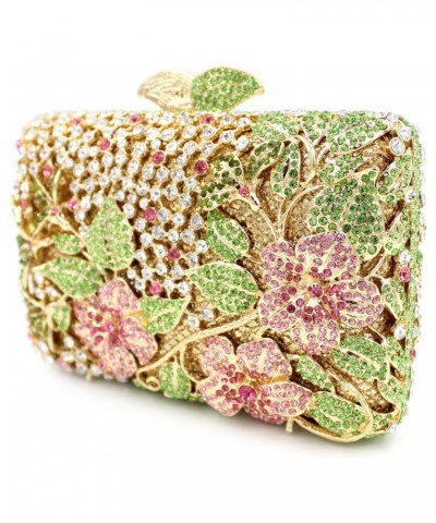 Women's Handbags Formal Dinner Handbags Women Wedding Bridal Crystal Floral Evening Bags Diamond Flower Clutch Purse $110.63 ...