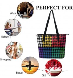 Leather Big Purses And Handbags Big Commuter Bag Large Capacity Work Tote Bags Color128 $13.99 Shoulder Bags